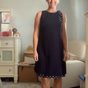 Tahari shift dress - Navy
